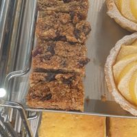 Vegan muesli slice at Lancefield Bakery in Lancefield