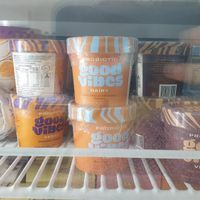 Some vegan ice creams at Lancefield Providore in Lancefield