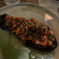 Smoky auberginee  at Shibden Mill Inn in Halifax