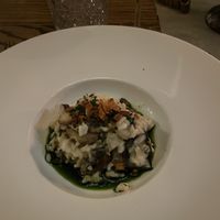 Mushroom risotto   at Shibden Mill Inn in Halifax
