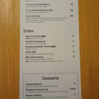 Menu at Põhjala Brewery & Tap Room in Tallinn