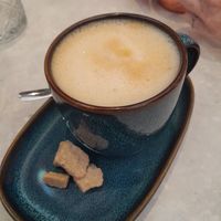 Oat lattee at The Grind in Spennymoor