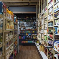interior at The Community Larder  in East London
