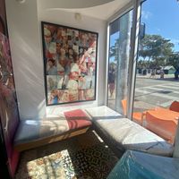 Indoor seating part  at Azucar Ice Cream Company in Miami