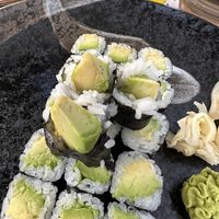 Sushi Menü 1 in „nur Avocado Maki“ bestellt 😋  at Bambus Garten in Karlsruhe