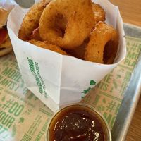 Onion rings  at Next Level Veggie Grill – Ballard in Seattle