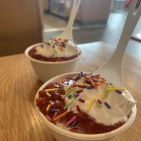 BOGO berry bliss sundaes   at Next Level Veggie Grill – Ballard in Seattle