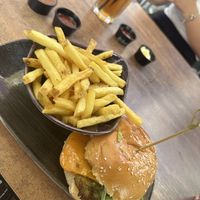 Kansas burger with zucchini patty   at Le Burger - Rotenturmstraße in Vienna