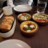 Dips and bread   at Anixi in New York City