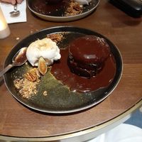 Date cake at Anixi in New York City