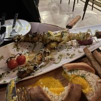 Skewers  at Anixi in New York City