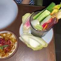 Crudite and mezze at Anixi in New York City