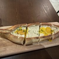 Mozzarella and egg   at Anixi in New York City