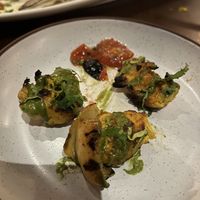 Chik’n kabob up closee  at Anixi in New York City