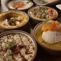5 dip mezze; get the seaweed caviar   at Anixi in New York City