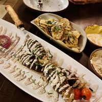 Kofta kebob and confit potatoes   at Anixi in New York City