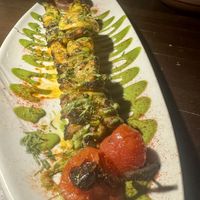 Chicken kebab  at Anixi in New York City