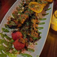 Grilled Chicken Kabobs at Anixi in New York City