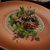 Beef Mnazaleh at Anixi in New York City