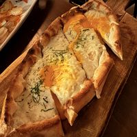 Runny „egg“!  at Anixi in New York City