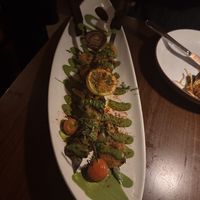Chicken kabobs  at Anixi in New York City