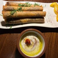 Crispy Lamb Cigars at Anixi in New York City