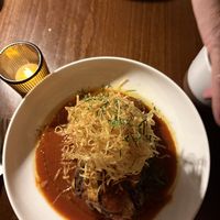 Potato and eggplant moussaka   at Anixi in New York City