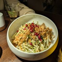 Crunchy cabbage salad at Anixi in New York City