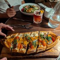 Pastrami pide at Anixi in New York City