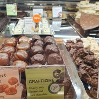 Counter selection at Venchi in London