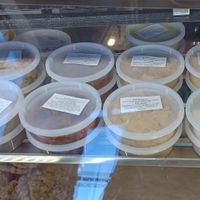 Vegan spreads at The Pig and the Plow Farmstead Bakery in Fort Collins