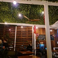 Mostly outdoor seating at La Barrita in Kingscliff