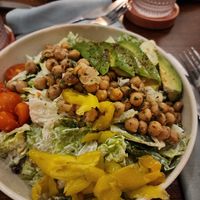 Chickpea salad at Ms. Piper's Kitchen + Garden in George Town