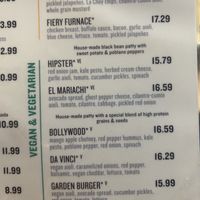 Menu  at Proper Brewing & Burger Co in Moab