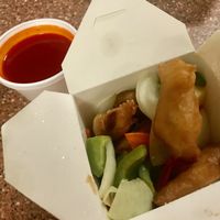Sweet & Sour Vegi. Chicken (take out) at Guilin Chinese Restaurant in Tucson