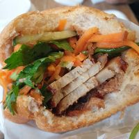 Tofu banh mi $8.50 at Rossie Banhmi in Hawthorn