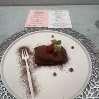 Raw chocolate banana crepe   at Hug & Kiss Cafe in Tokyo