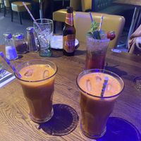 Carrot juice along with non-alcoholic drinks  at Walnut Restaurant in Manchester