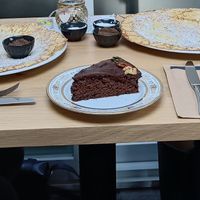 Vegan chocoladetaart at De Koekedoze in Heule