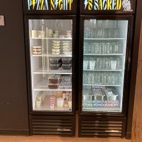 Chilled beer steins at Boom's Pizza in Lakewood