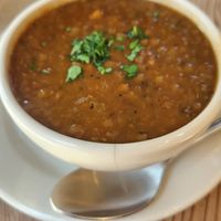 Lentil soup at Le Pain Quotidien - Walnut St in Philadelphia
