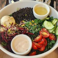 Lentil bowl at Le Pain Quotidien - Walnut St in Philadelphia