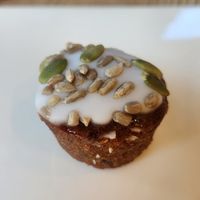 Mini carrot cake at Le Pain Quotidien - Walnut St in Philadelphia
