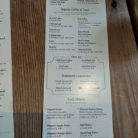 Menu at Le Pain Quotidien - Walnut St in Philadelphia