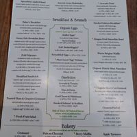 Menu at Le Pain Quotidien - Walnut St in Philadelphia