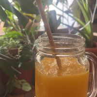 Smoothie de mango   at La Casita Jardín in Altea