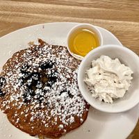 Oat Milk protein pancakes   at Silver Diner  in Washington