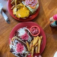 Only the tacos are vegan!!!   at Tranquilo Cafe in Corn Islands