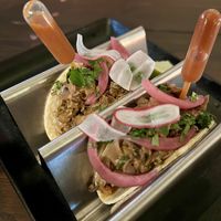 Barbecued inspired tacos made with jackfruit and mushrooms   at Wittern in Veghel