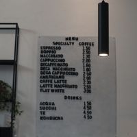 coffee menu  at Fancy Pasticceria & Caffetteria in Florence